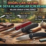 İlk Defa Alacaklar İçin Doğru Çakı Seçimi