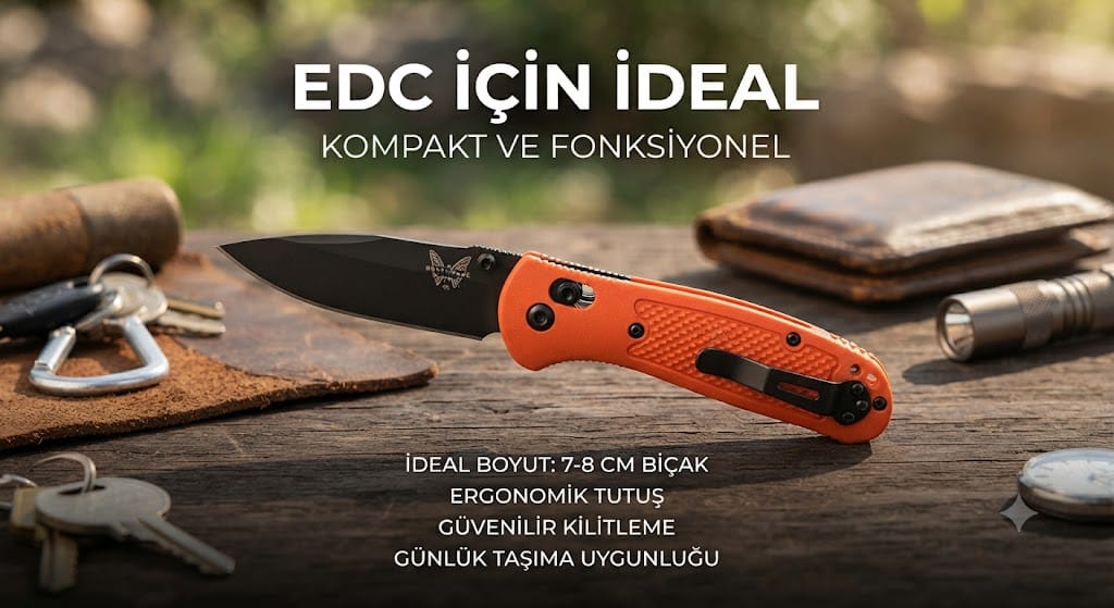 Günlük Taşıma (EDC) İçin En İdeal Çakı Boyutu ve Özellikleri Nelerdir?