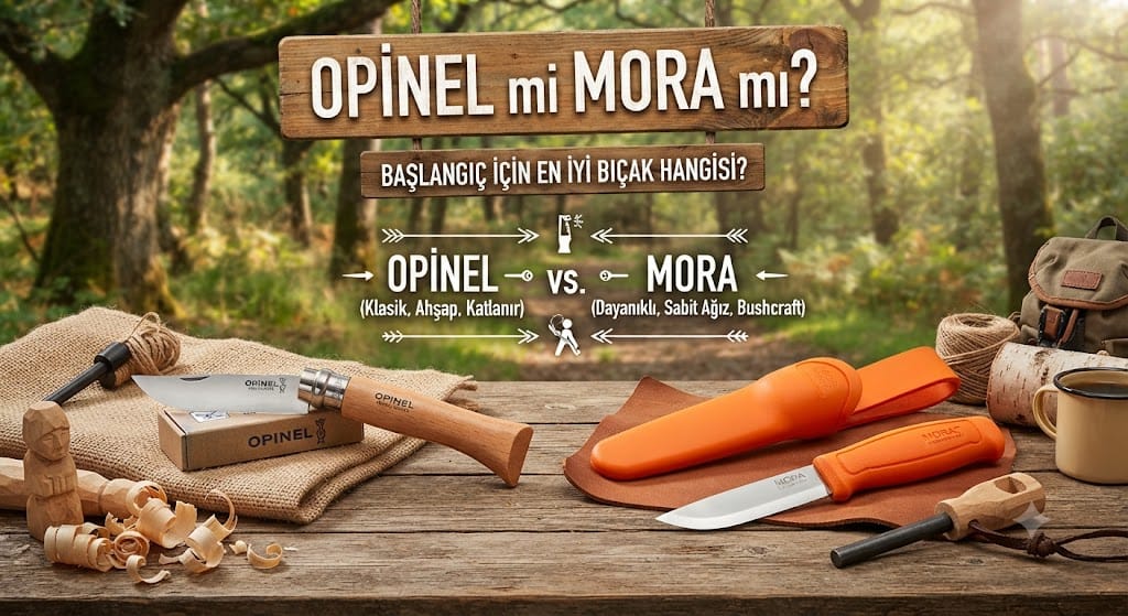 Opinel mi Mora mı? Başlangıç İçin En İyi Bıçak Hangisi?