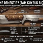 Full Tang Ne Demektir? Dayanıklı Bıçak Yapılarının Sırları