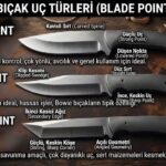Drop Point, Tanto ve Clip Point Uç Türleri Arasındaki Farklar Nelerdir?