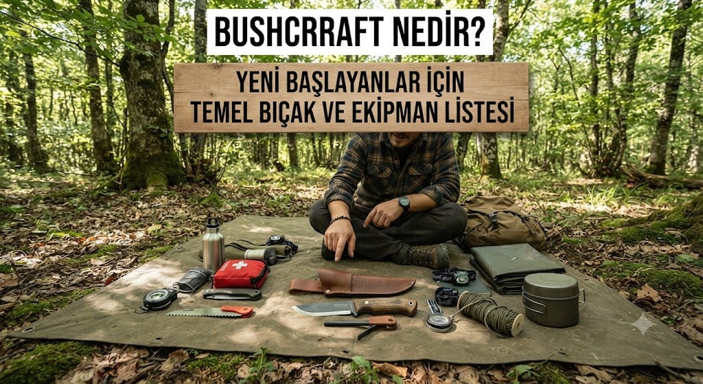 Bushcraft Nedir? Yeni Başlayanlar İçin Temel Bıçak ve Ekipman Listesi
