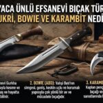 Dünyaca Ünlü Efsanevi Bıçak Türleri: Kukri, Bowie ve Karambit Nedir?