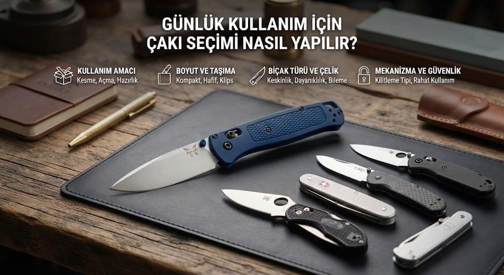 Günlük Kullanım İçin Çakı Seçimi Nasıl Yapılır?