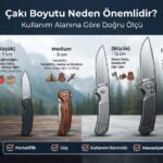 Çakı Boyutu Neden Önemlidir? Kullanım Alanına Göre Doğru Ölçü