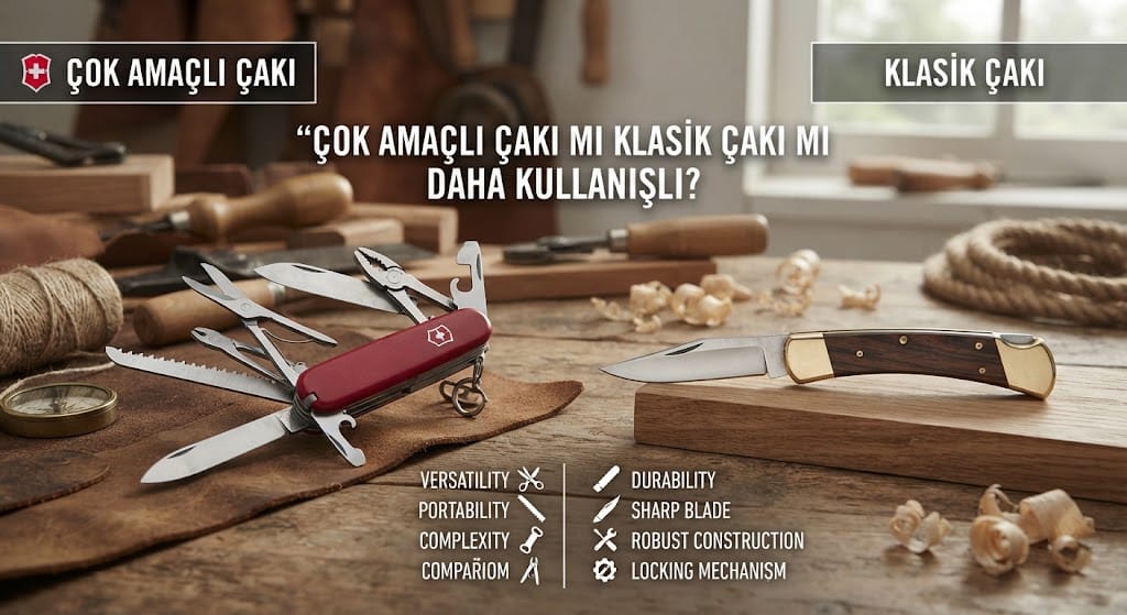 Çok Amaçlı Çakı mı Klasik Çakı mı Daha Kullanışlı?