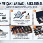 Bıçak ve Çakı Nasıl Saklanmalıdır? Uzun Süreli Muhafaza Rehberi